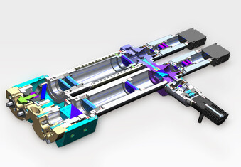 Modellierung einer opto-mechanischen Baugruppe