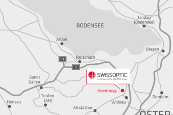Lageplan SwissOptic AG